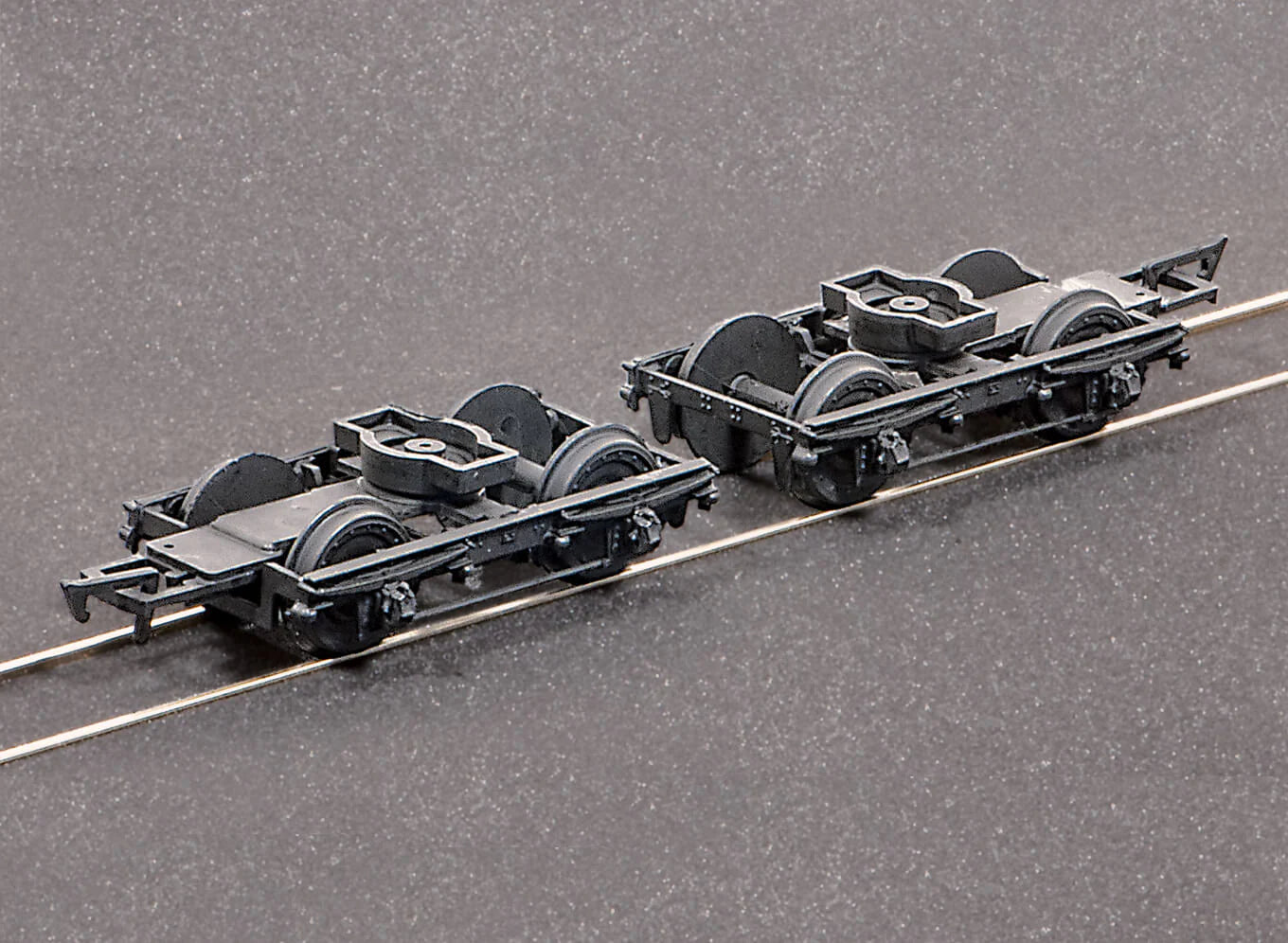 Ratio 108 LNWR 8ft Coach Bogies & wheels x 2