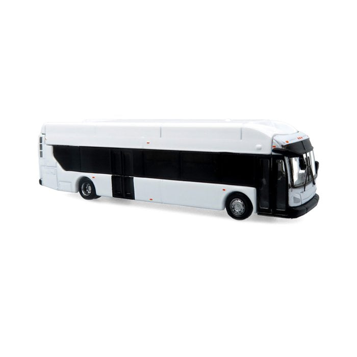 Iconic Replicas 1600576 NFI Xcelsior XN40 Transit Bus Plain White, 1:160 Scale