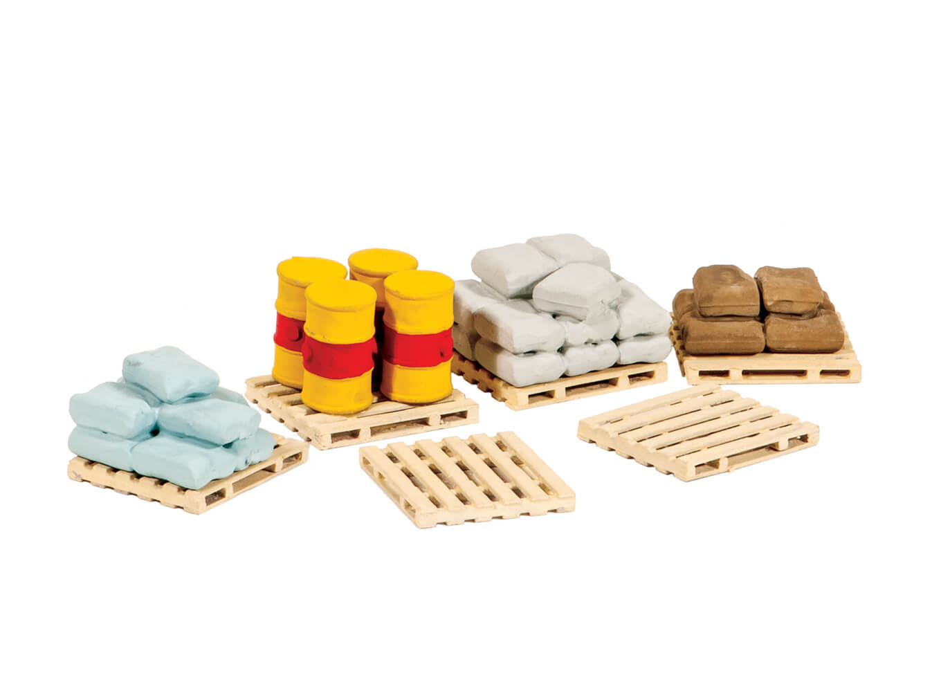 Ratio 221 Pallets, Sacks, Barrels