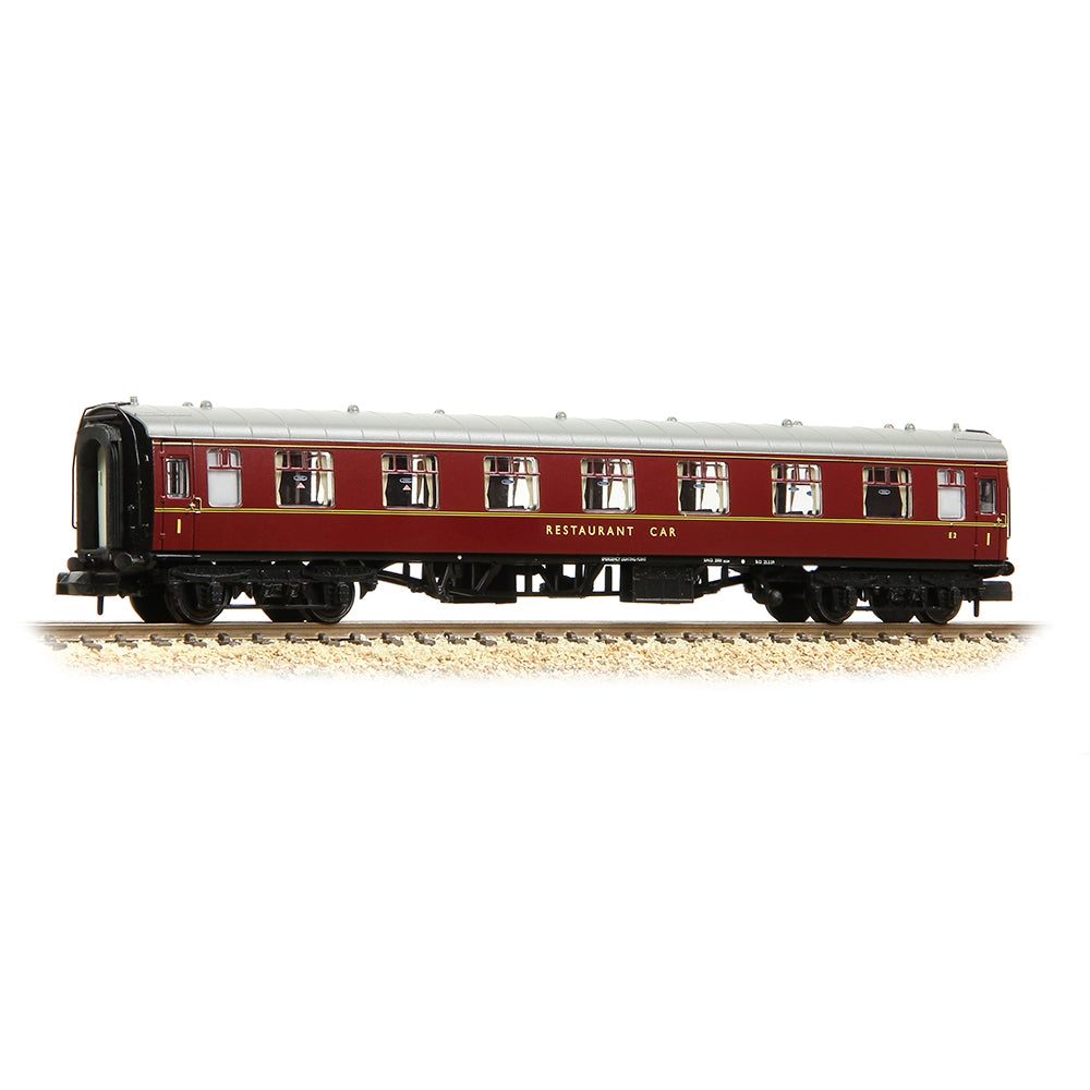 Farish 374-807A BR Mk1 RFO Restaurant First Open BR Crimson & Cream - N Gauge