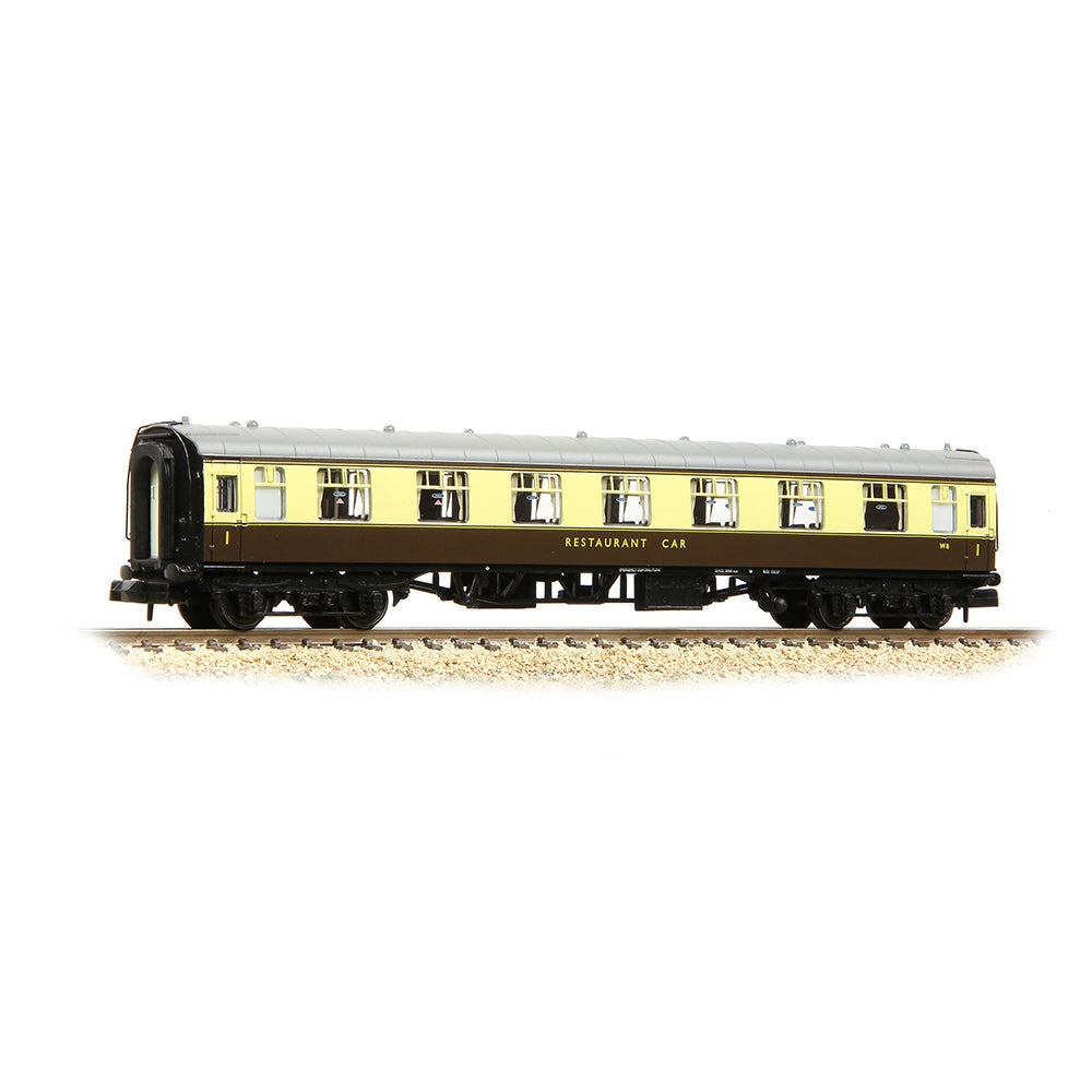 Farish 374-810A BR Mk1 RFO Restaurant First Open BR Choc & Cream - N Gauge