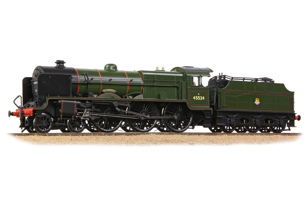 Bachmann 31-214A LMS 5XP 'Patriot' with Riveted Fowler Tender 45524 'Blackpool' BR Lined Green (Early Emblem) OO Gauge *PRE ORDER £178.46*