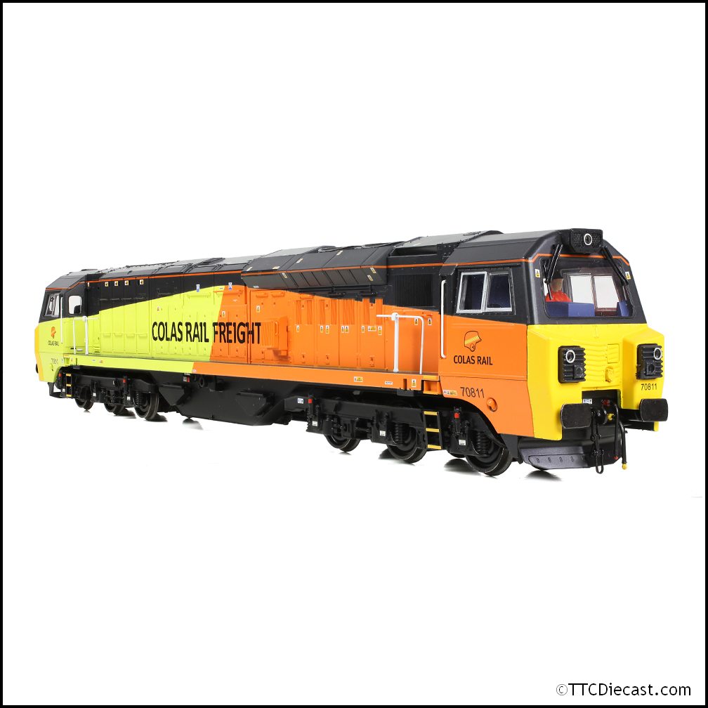 Bachmann 31-591A Class 70 with Air Intake Modifications 70811 Colas Rail Freight, OO Gauge *LAST FEW*