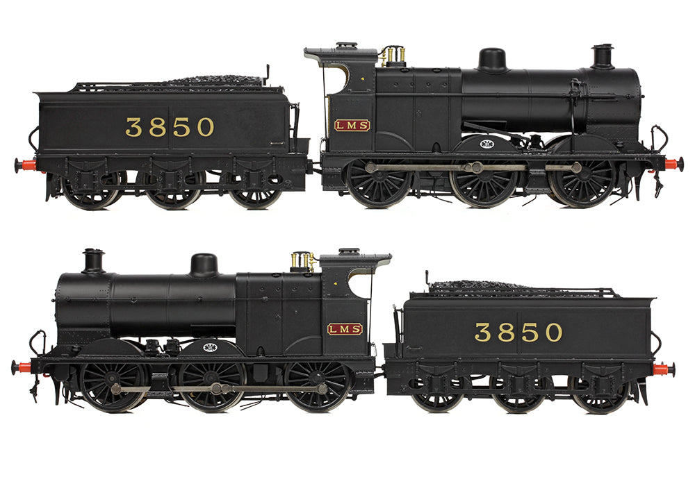 Bachmann 31-885 MR 3835 (4F) with Johnson-Deeley Tender 3850 LMS Black (MR Numerals) OO Gauge
