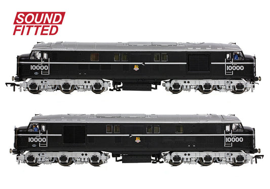 Bachmann 31-999ASF LMS 10000 BR Black (Early Emblem) SOUND FITTED OO Gauge