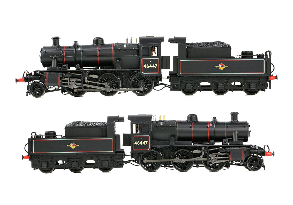 Bachmann 32-829B LMS Ivatt 2MT 46447 BR Lined Black (Late Crest) OO Gauge