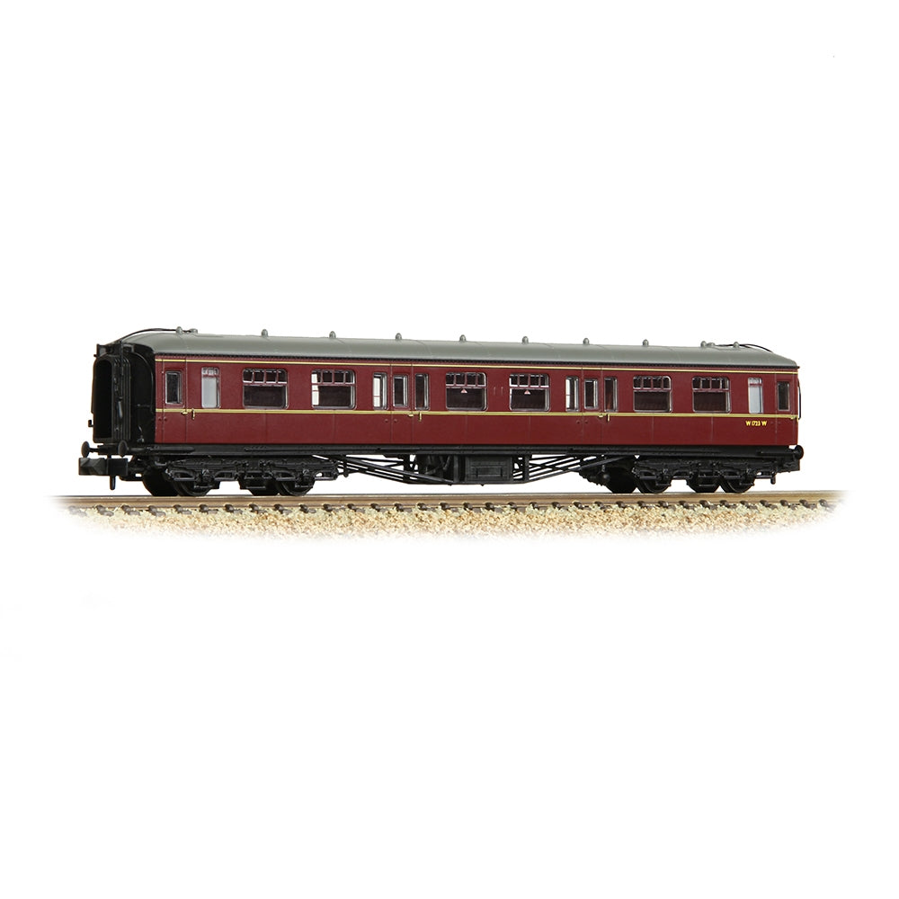 Farish 374-537B GWR Hawksworth Second Corridor BR Maroon - N Gauge