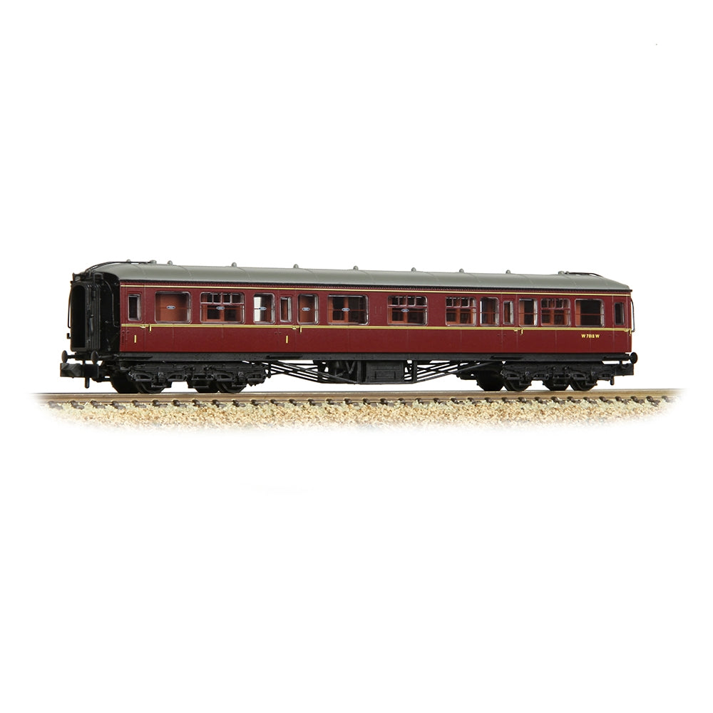 Farish 374-562B GWR Hawksworth Composite Corridor BR Maroon - N Gauge