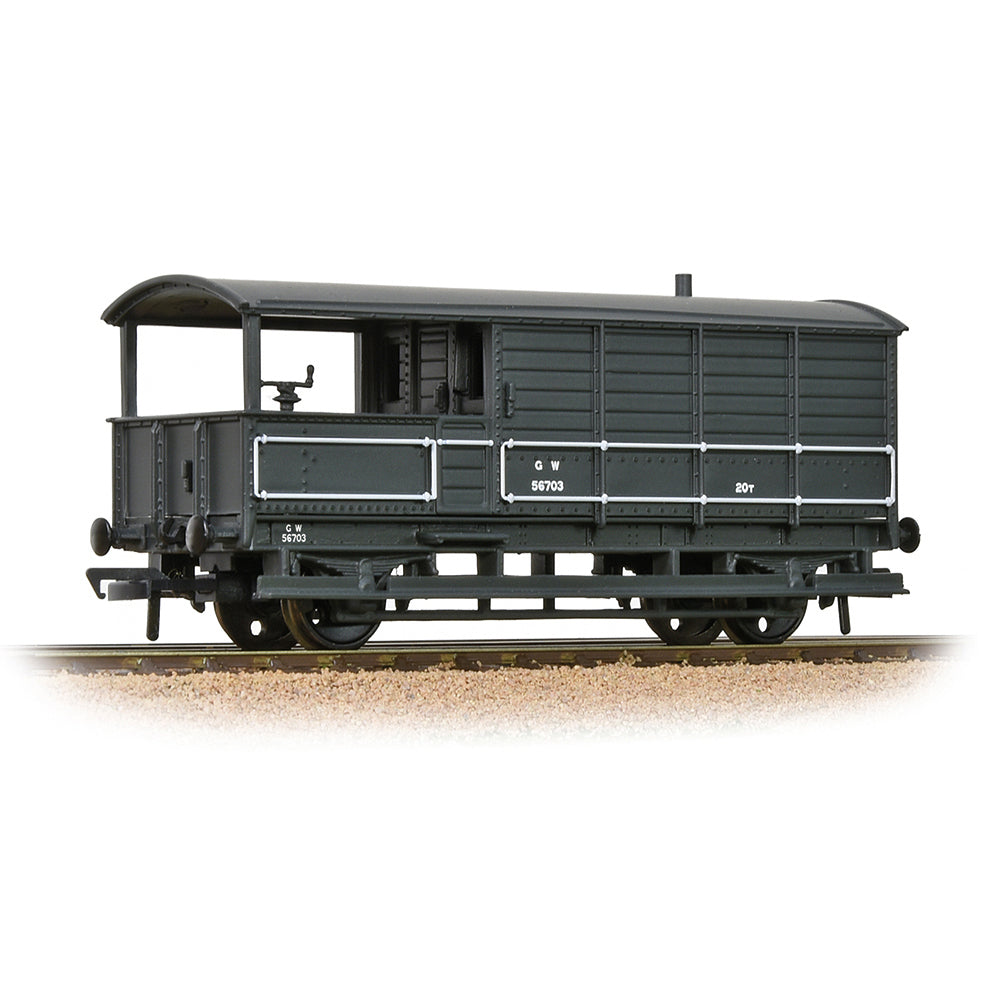 Bachmann 33-300H GWR 20T 'Toad' Brake Van GWR Grey *LAST FEW*