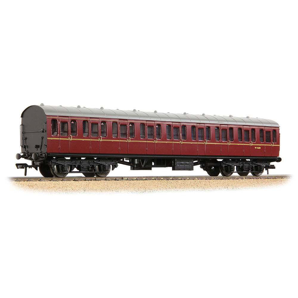 Bachmann 34-604D BR Mk1 57ft 'Suburban' S Second BR Maroon, OO Gauge