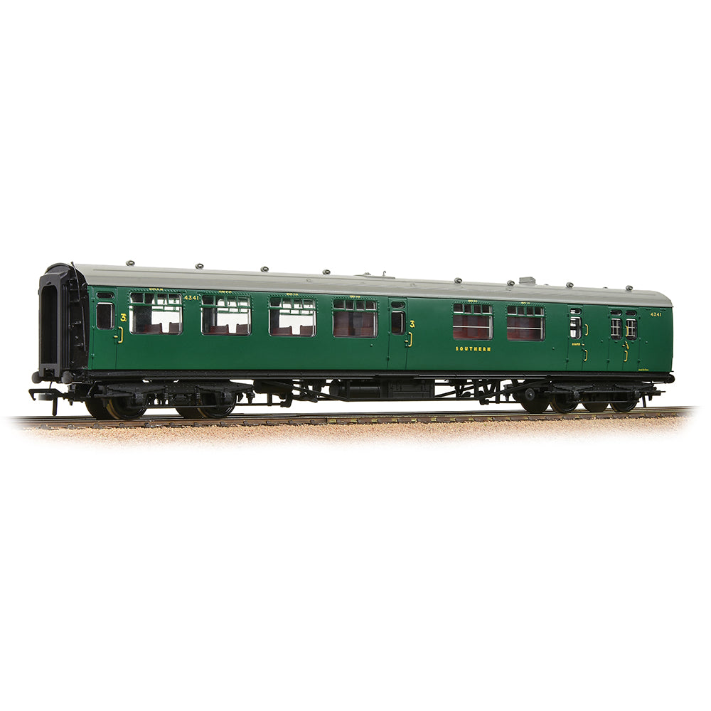 Bachmann 34-725 Bulleid Semi-Open Brake 3rd (10" Vents) Malachite Green