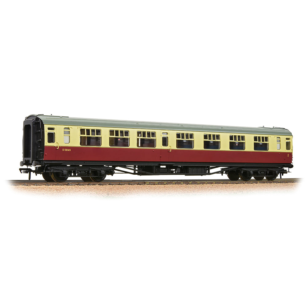 Bachmann 34-751 Bulleid Corridor Composite (15" Vents) BR Crimson & Cream, OO Gauge