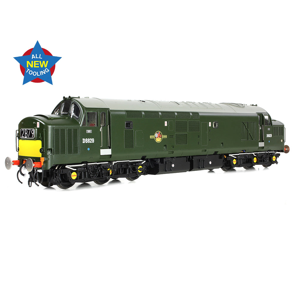 Bachmann 35-306 Class 37/0 Centre Headcode D6829 BR Green SYE, OO Gauge *LAST FEW*