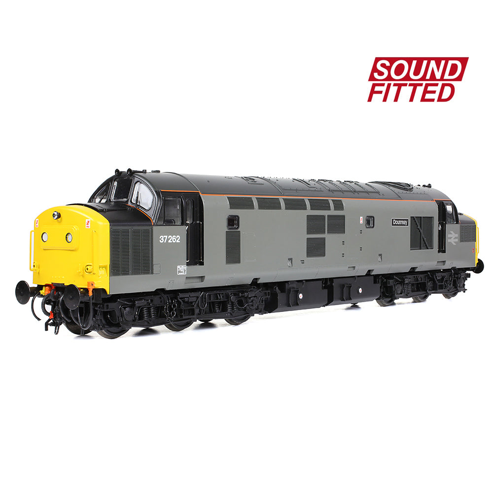 Bachmann 35-311SF Class 37/0 Centre Headcode 37262 'Dounreay' BR Engineers Grey, OO Gauge