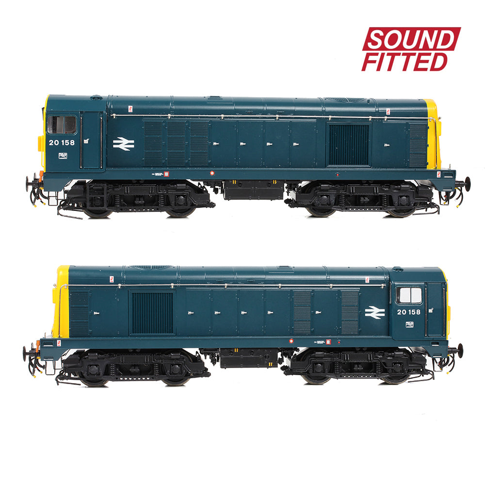 Bachmann 35-354SF Class 20/0 Headcode Box 20158 BR Blue, OO Gauge
