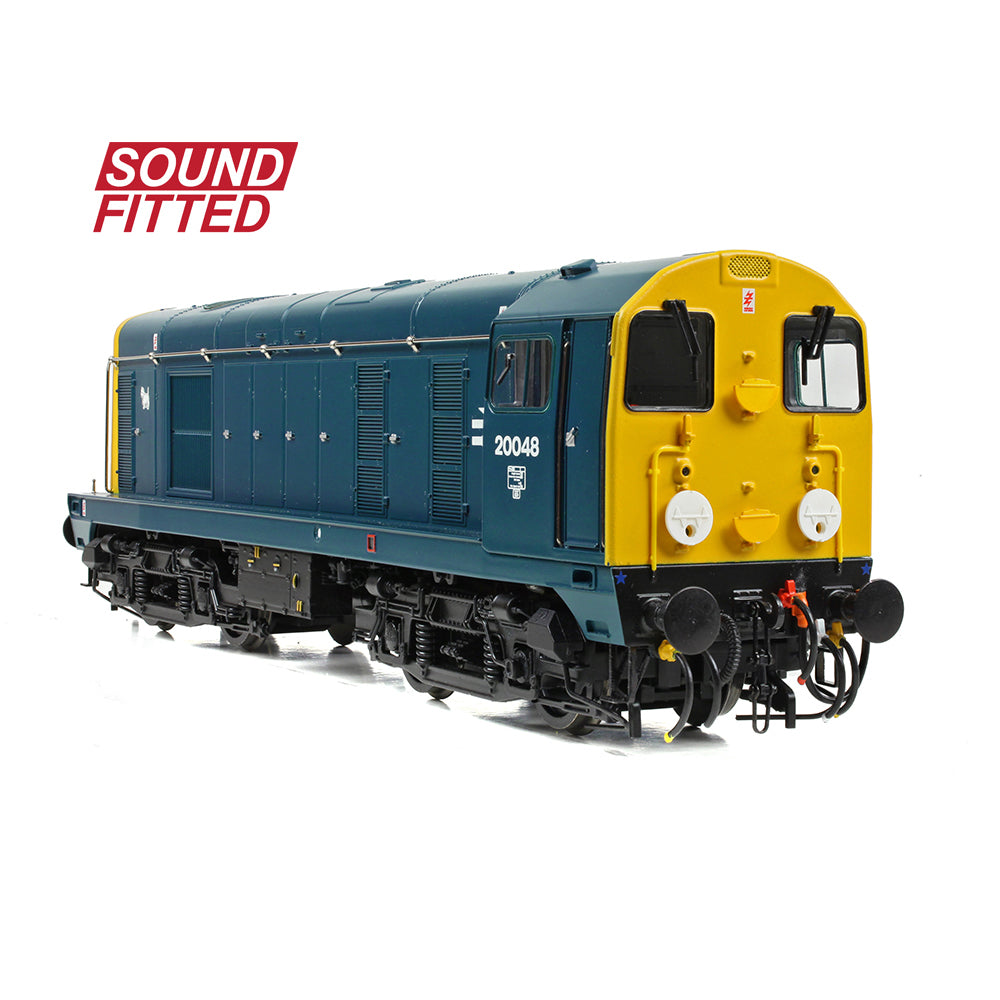 Bachmann 35-355RJSF Class 20/0 Disc Headcode 20048 BR Blue (ED) SOUND FITTED, OO Gauge *LAST FEW*
