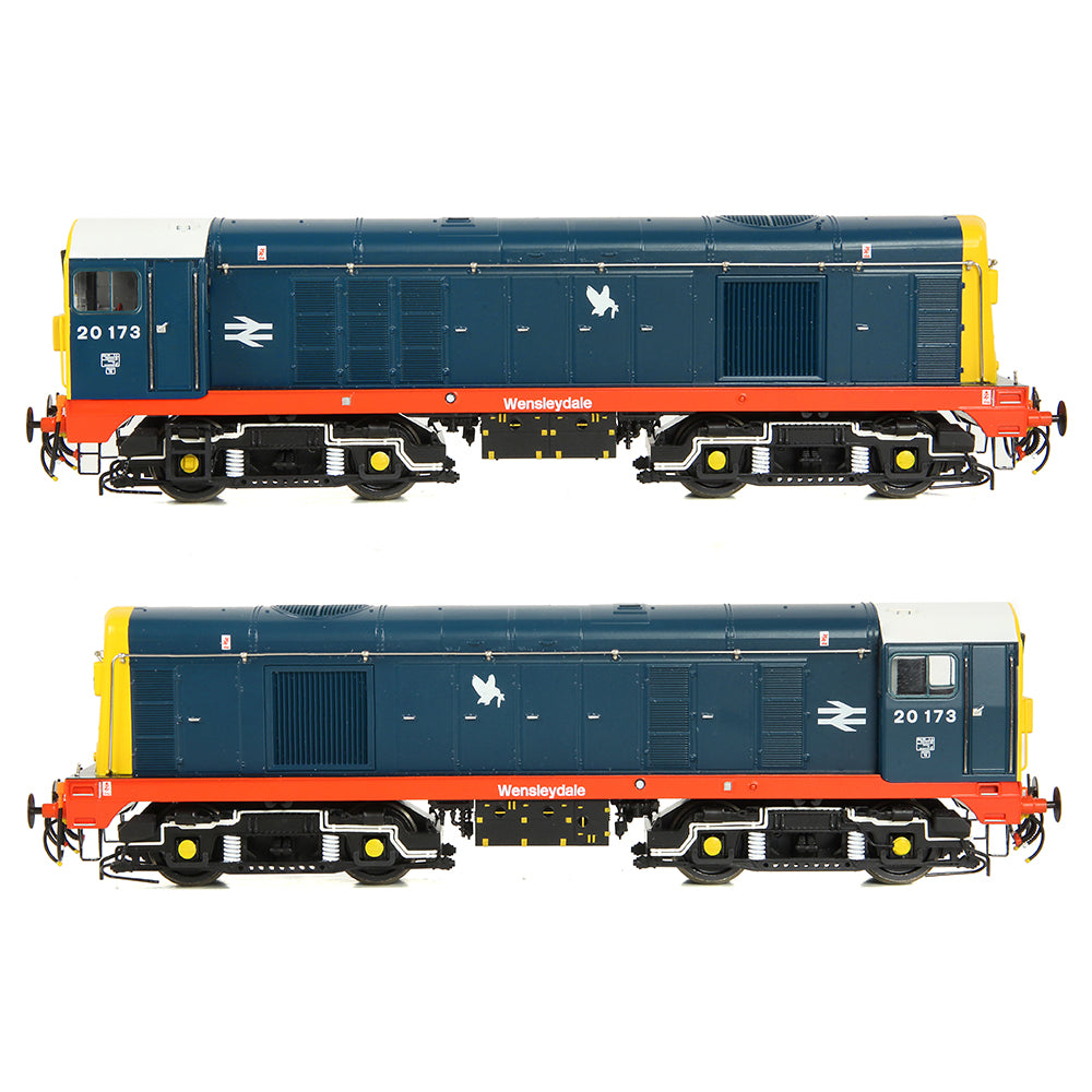 Bachmann 35-358 Class 20 Headcode Box 20173 'Wensleydale' BR Blue (Red Solebar), OO Gauge