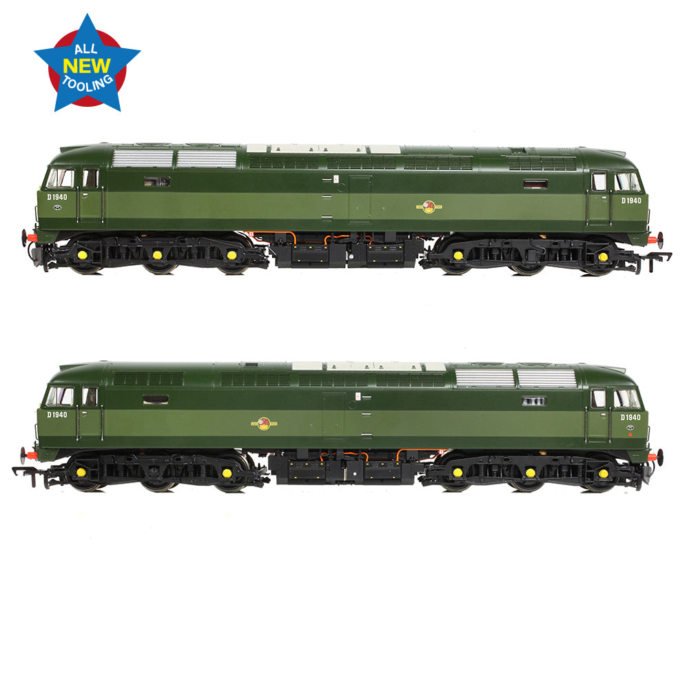 Bachmann 35-410B Class 47/0 D1940 BR Two-Tone Green (Small Yellow Panels) OO Gauge *PRE ORDER £203.96*