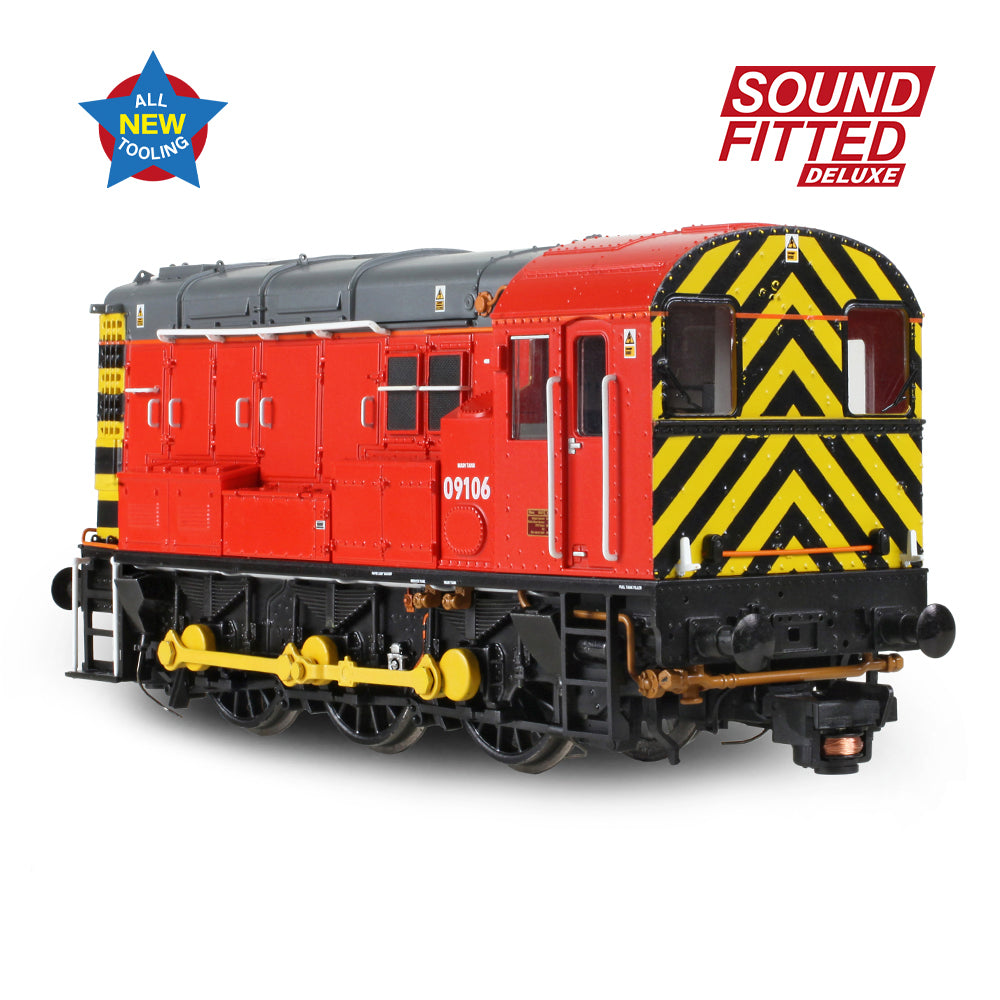 Bachmann 35-930SFX Class 09 09106 DB Red (Unbranded) OO Gauge