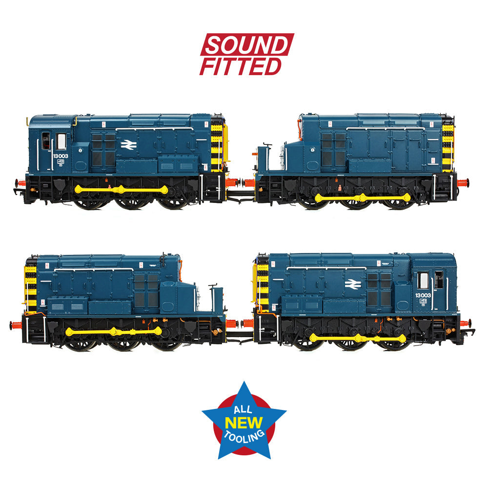 Bachmann 35-946SF Class 13 13003 BR Blue OO Gauge *PRE ORDER £458.96*