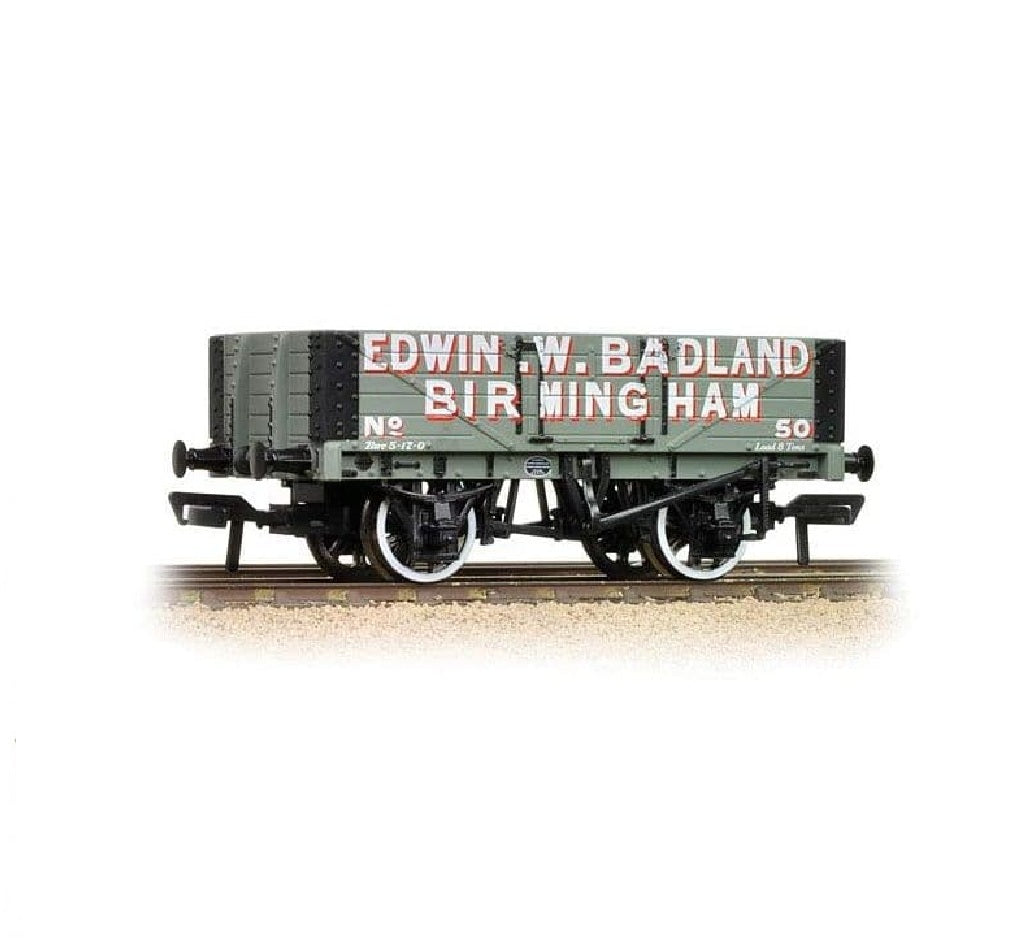 Bachmann 37-062A 5 Plank Wagon Wooden Floor 'Edwin W. Badland' *LAST FEW*