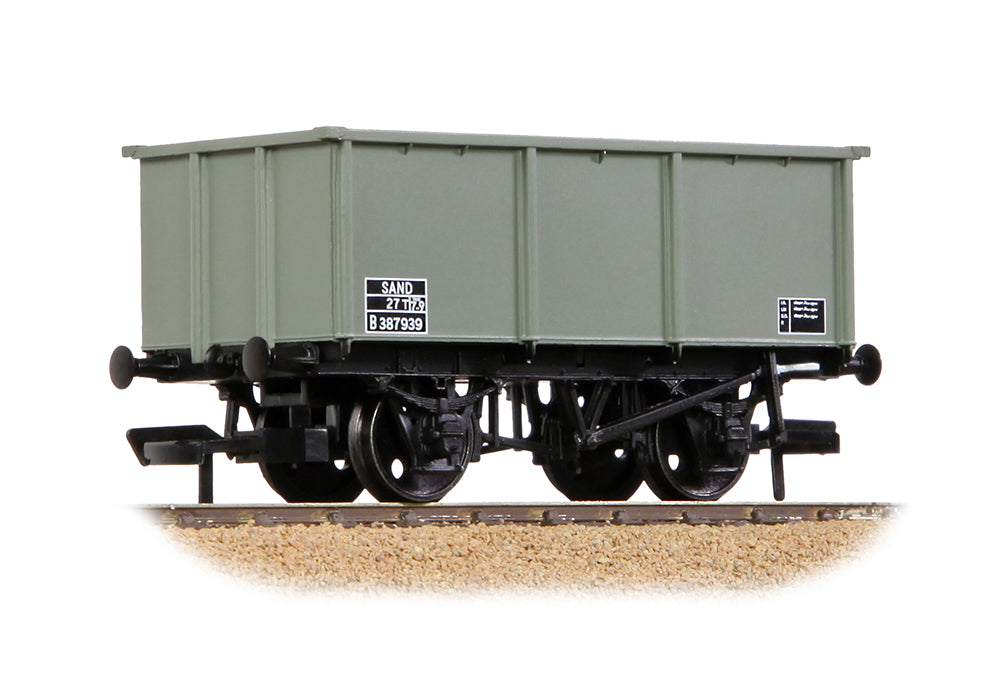 Bachmann 37-275H BR 27T Steel Tippler BR Grey 'SAND' OO Gauge