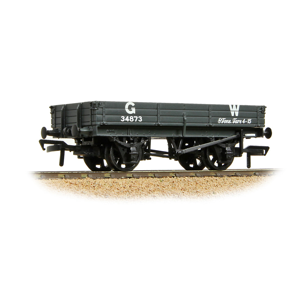 Bachmann 37-941A 3 Plank Wagon GWR Grey OO Gauge