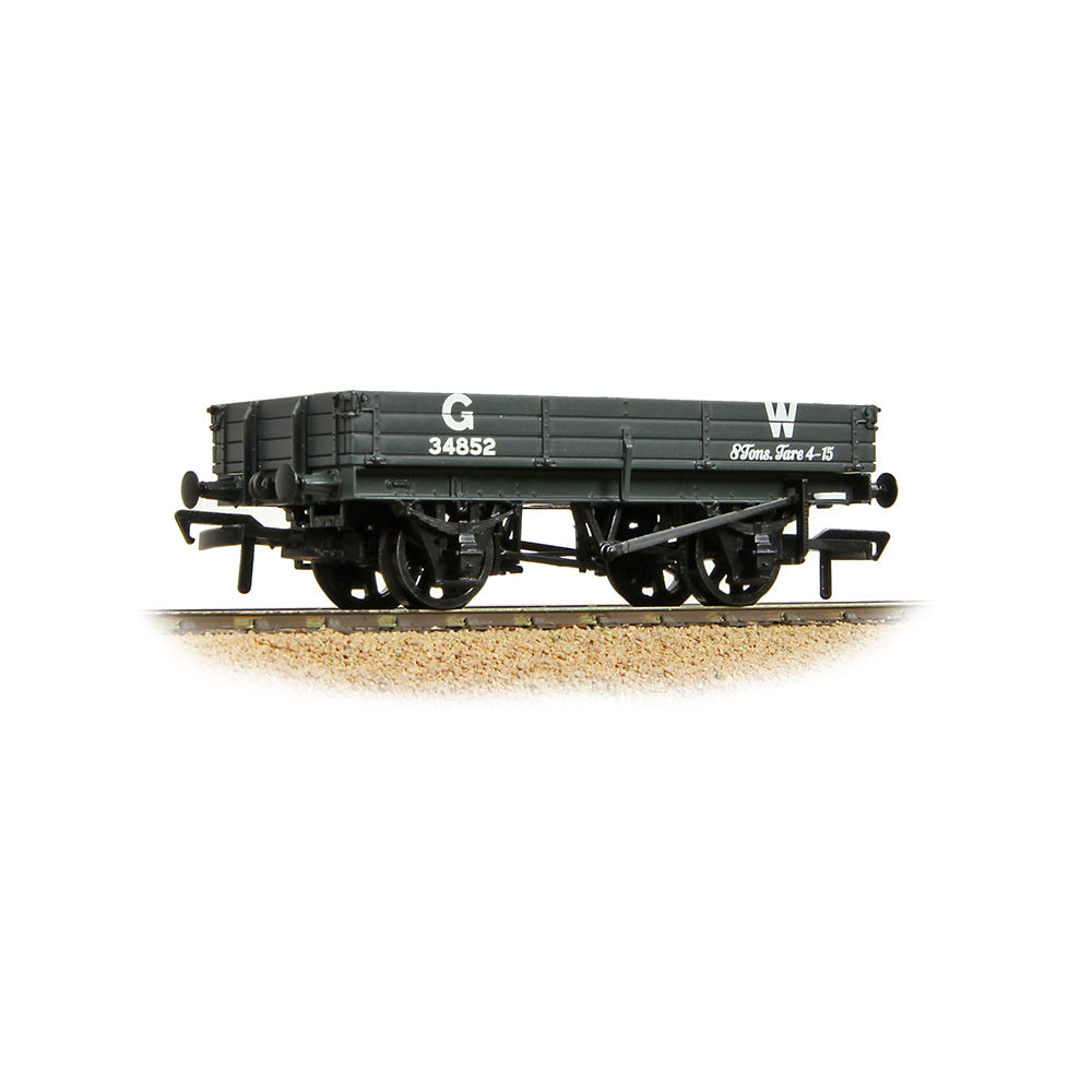 Bachmann 37-941 3 Plank Wagon GWR Grey OO Gauge