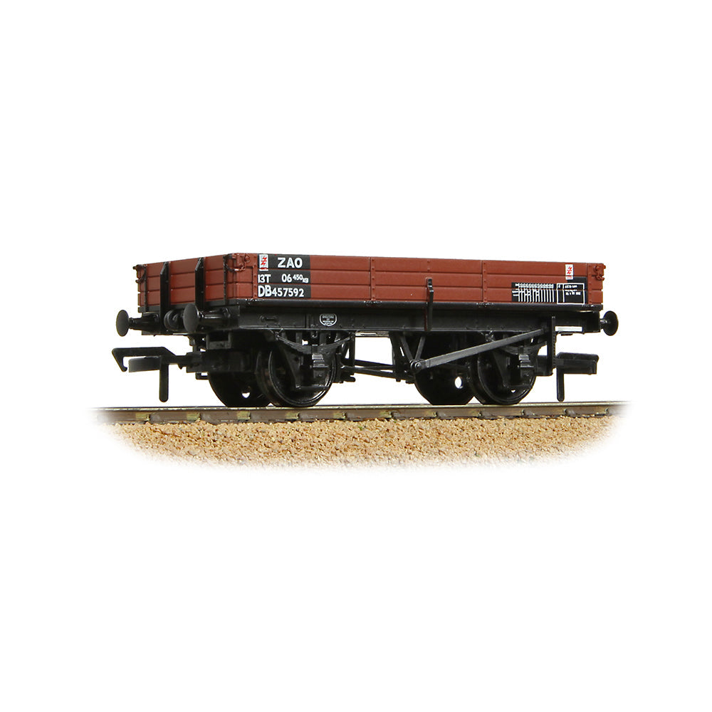 Bachmann 37-943 3 Plank Wagon BR Departmental Bauxite (TOPS) OO Gauge