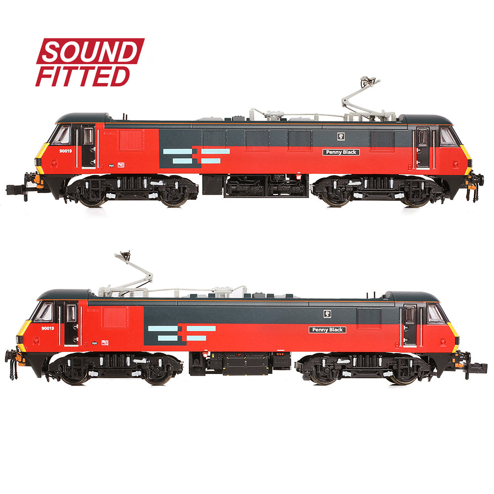 Farish 371-782SF Class 90/0 90019 'Penny Black' Rail Express Systems N Gauge *LAST FEW*