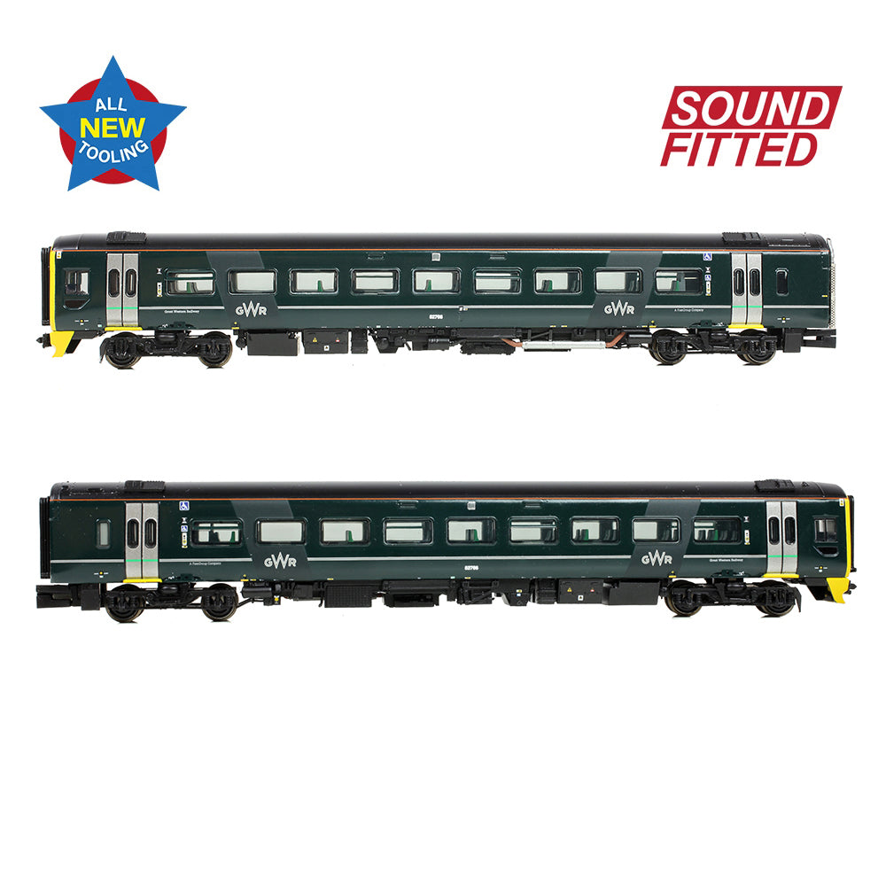 Farish 371-857SF Class 158 2-Car DMU 158766 GWR Green (FirstGroup) - N Gauge *LAST FEW*