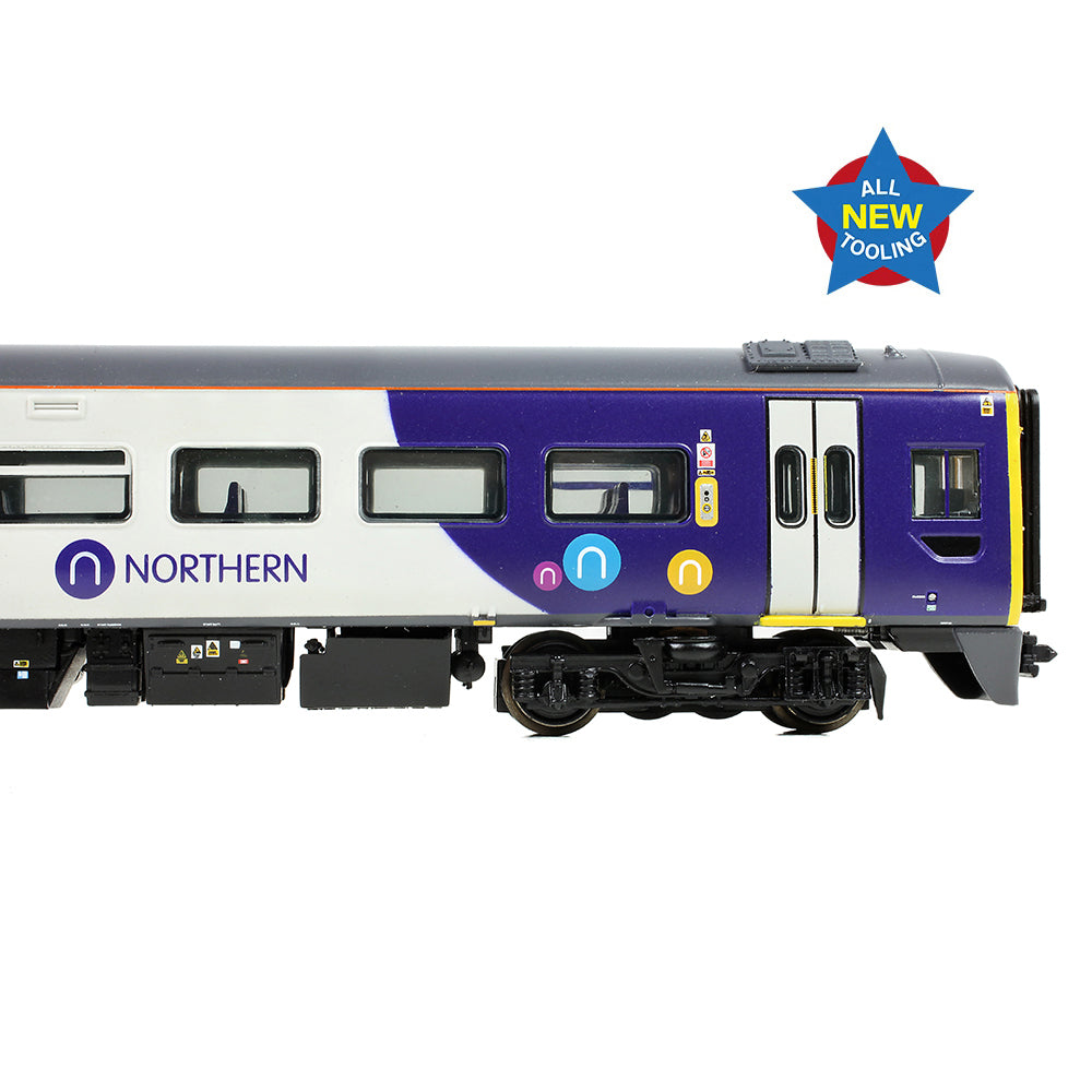 Farish 371-858 Class 158 2-Car DMU 158844 Northern - N Gauge