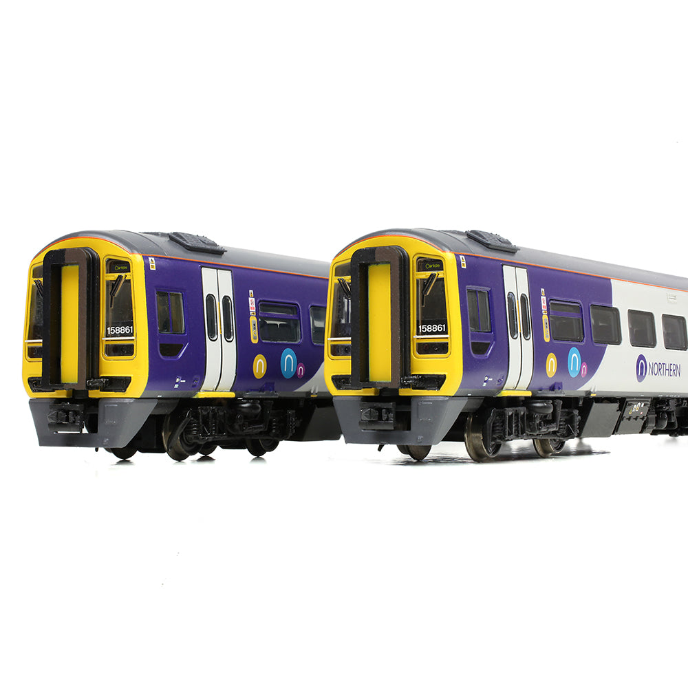 Farish 371-858A Class 158 2-Car DMU 158861 Northern - N Gauge *LAST FEW*