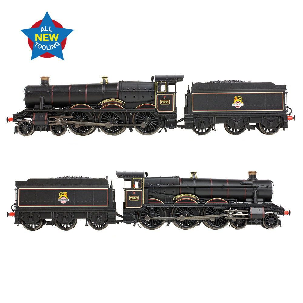 Graham Farish 372-451 GWR 'Modified Hall' 7904 'Fountains Hall' BR Lined Black (Early Emb.) N Gauge *PRE ORDER £161.46*