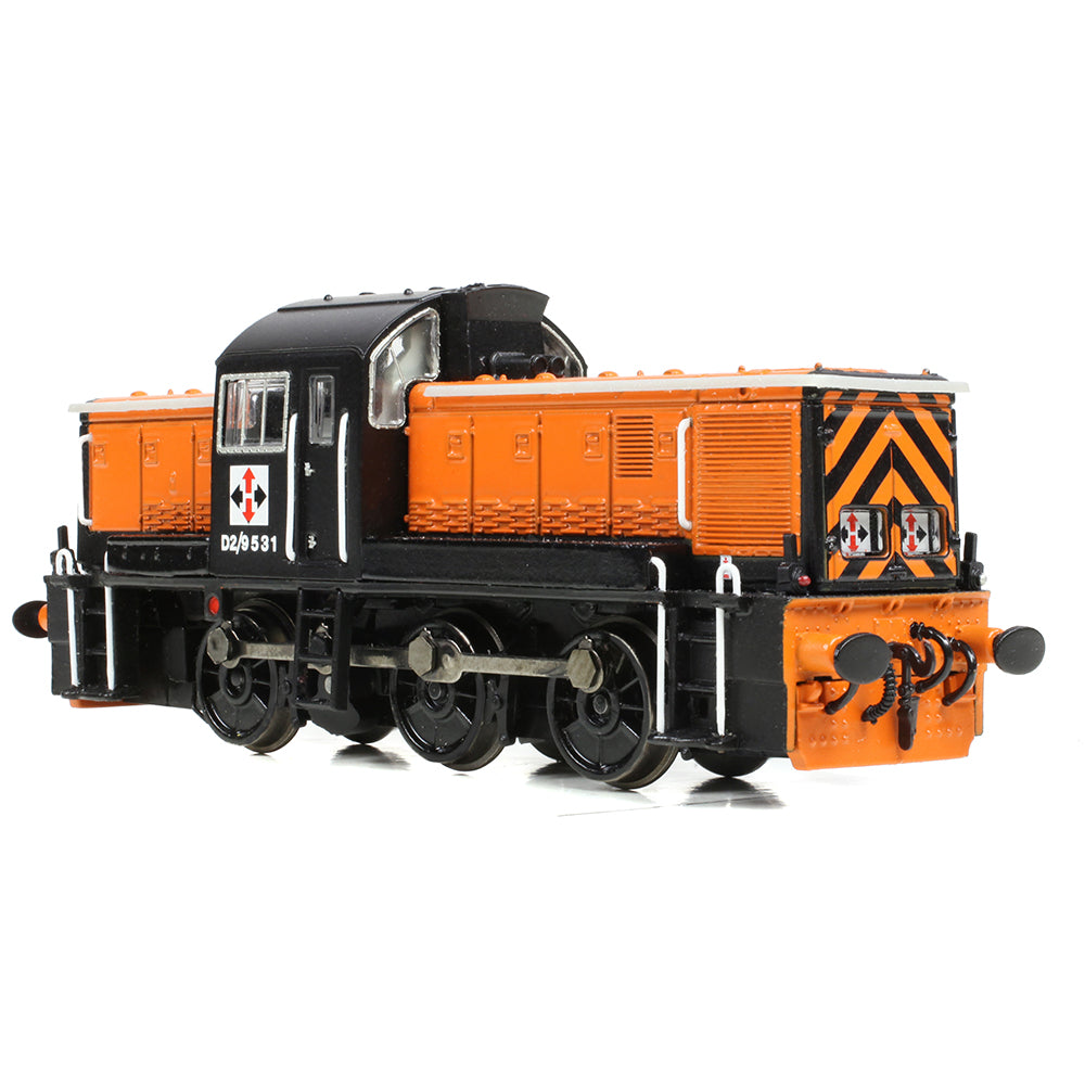 Farish 372-954 Class 14 D2/9531 NCB British Oak Orange & Black - N Gauge