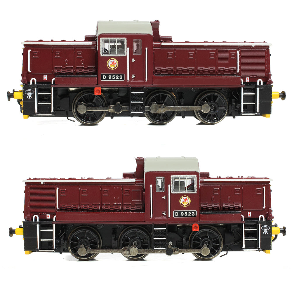 Farish 372-955 Class 14 D9523 BR Maroon (Wasp Stripes) - N Gauge *LAST FEW*
