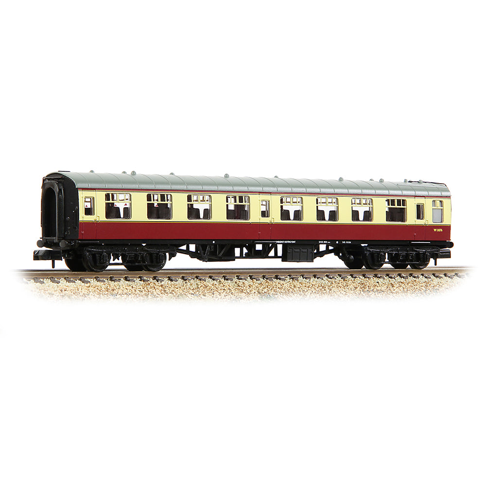 Farish 374-010H BR Mk1 TSO Tourist Second Open BR Crimson & Cream - N Gauge