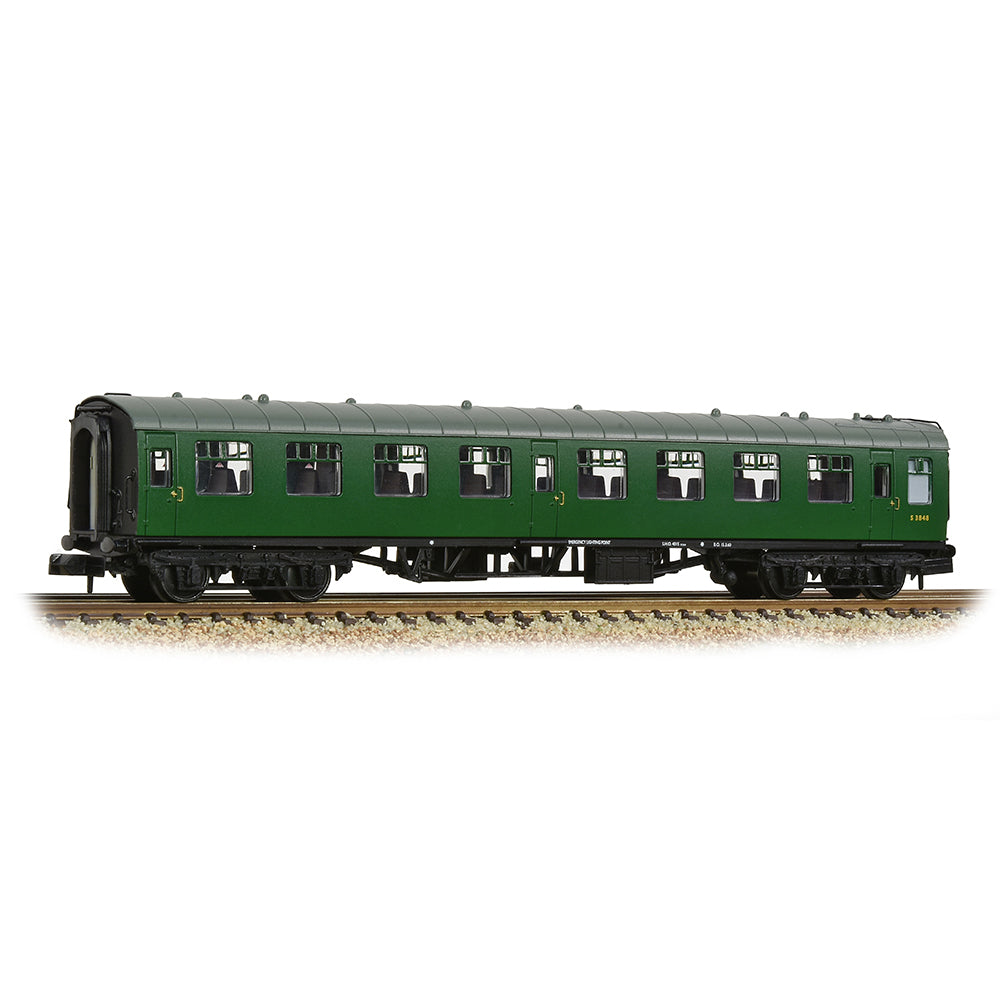 Farish 374-011C BR Mk1 TSO Tourist Second Open BR (SR) Green, N Gauge *LAST FEW*