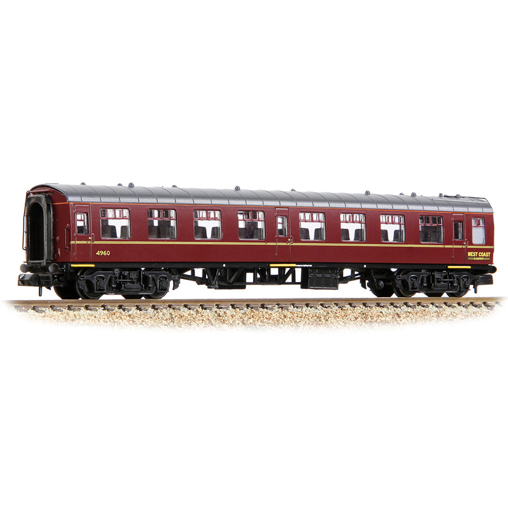 Farish 374-018A BR Mk1 TSO Tourist Second Open WCRC Maroon - N Gauge