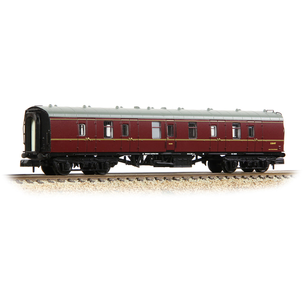 Farish 374-036D BR Mk1 BG Brake Gangwayed BR Maroon - N Gauge