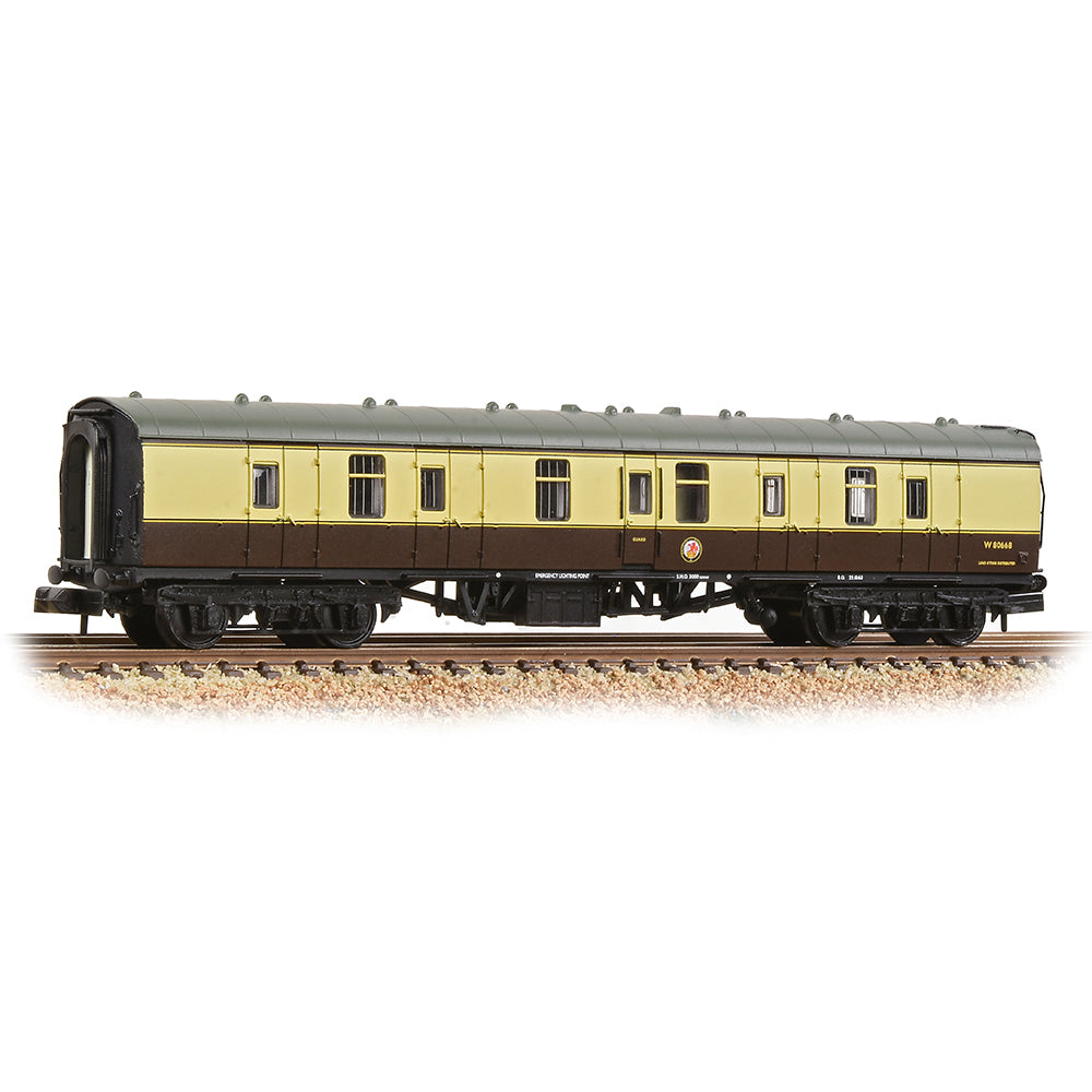 Farish 374-038A BR Mk1 BG Brake Gangwayed BR (WR) Chocolate & Cream, N Gauge *LAST FEW*