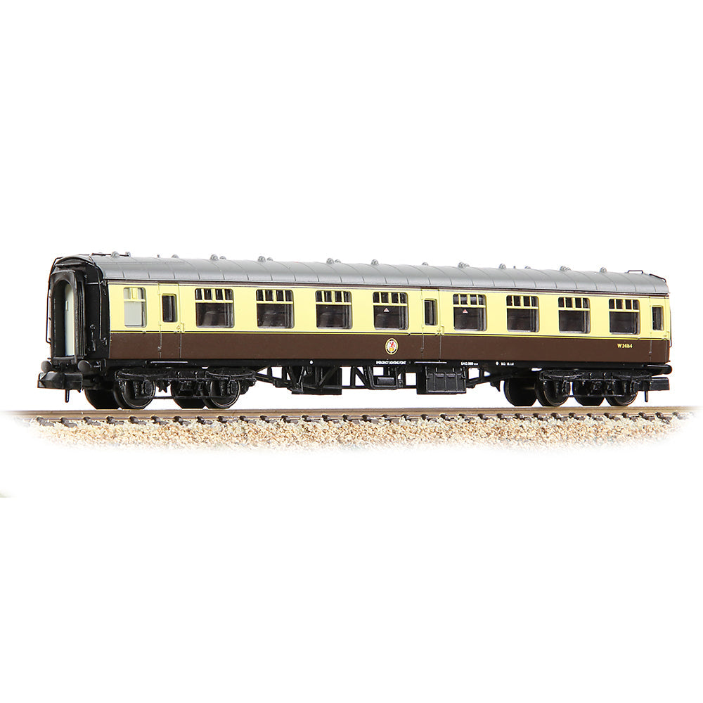 Farish 374-064D BR Mk1 SK Second Corridor BR (WR) Chocolate & Cream N Gauge