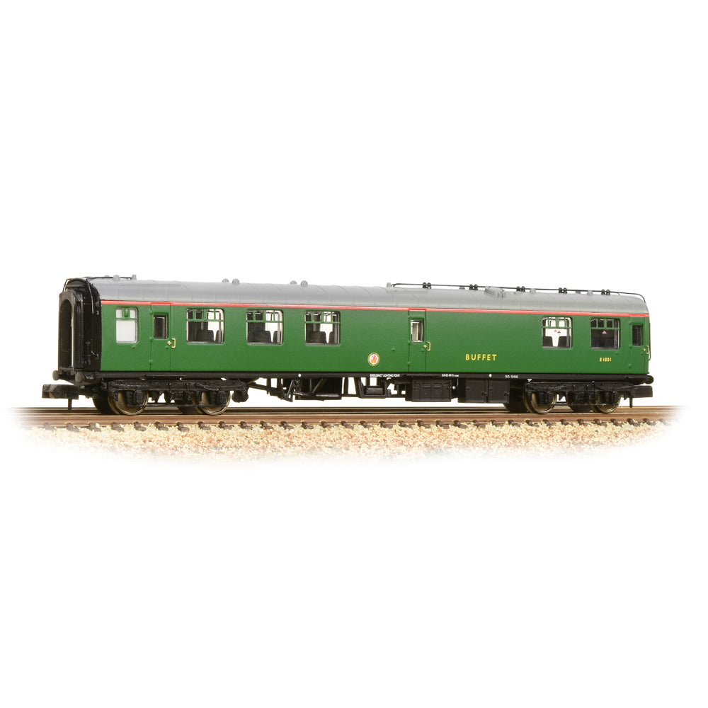Farish 374-108A BR Mk1 RMB Mini Buffet Car (SR) Green, N Gauge *LAST FEW*