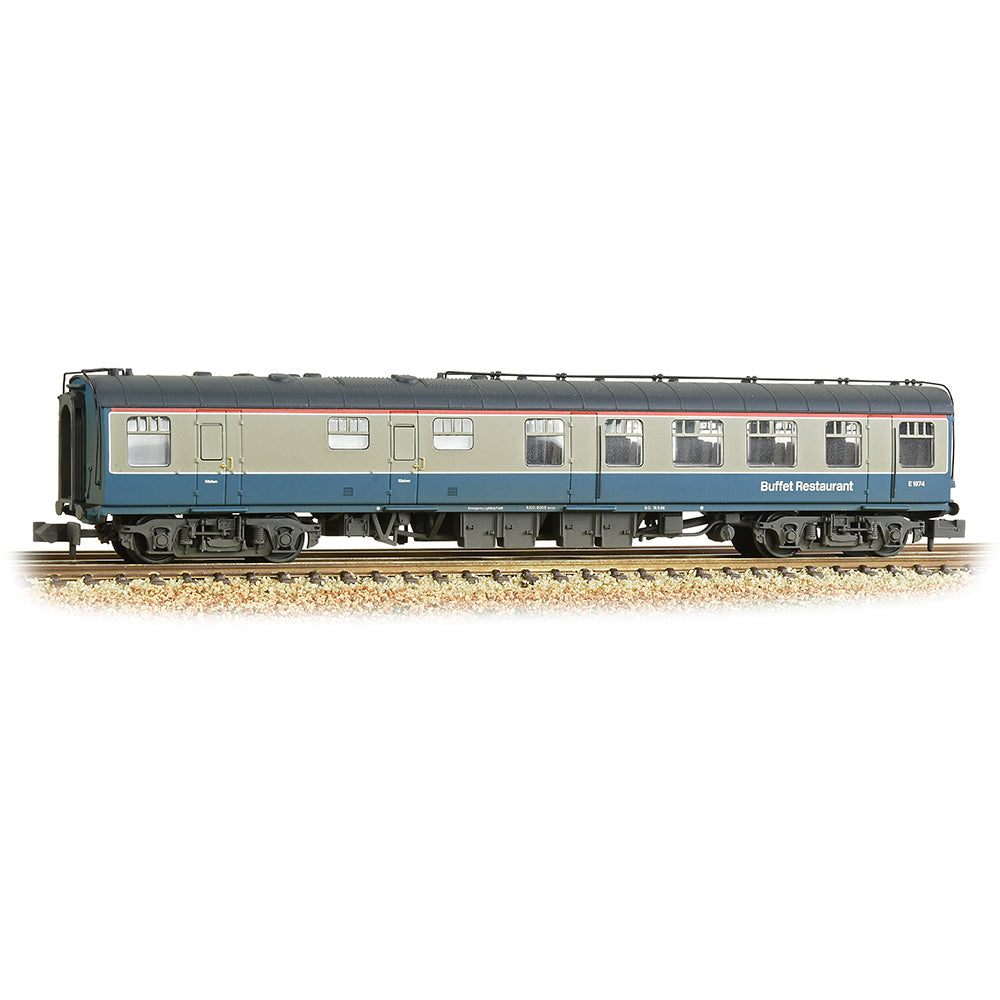 Farish 374-122A BR Mk1 RU Restaurant Unclassified BR Blue & Grey - Weathered, N Gauge *LAST FEW*