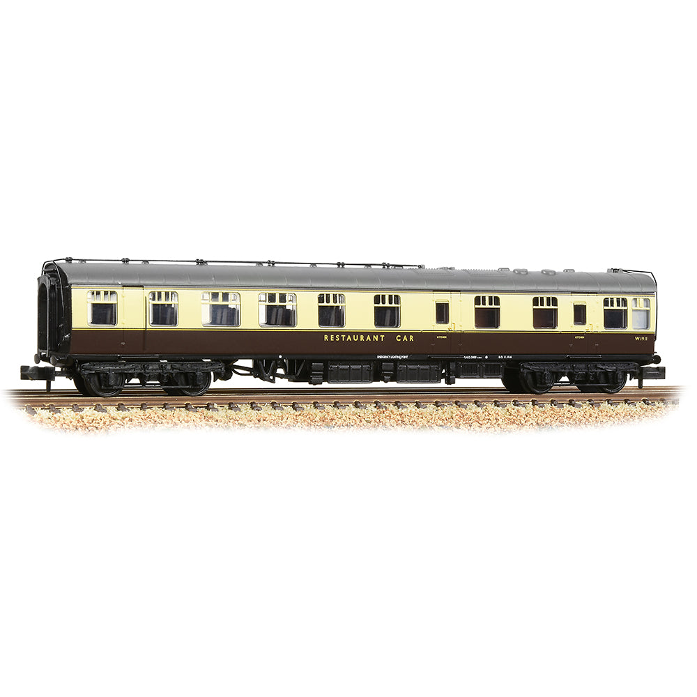 Farish 374-123 BR Mk1 RU Restaurant Unclassified BR (WR) Chocolate & Cream *LAST ONE*