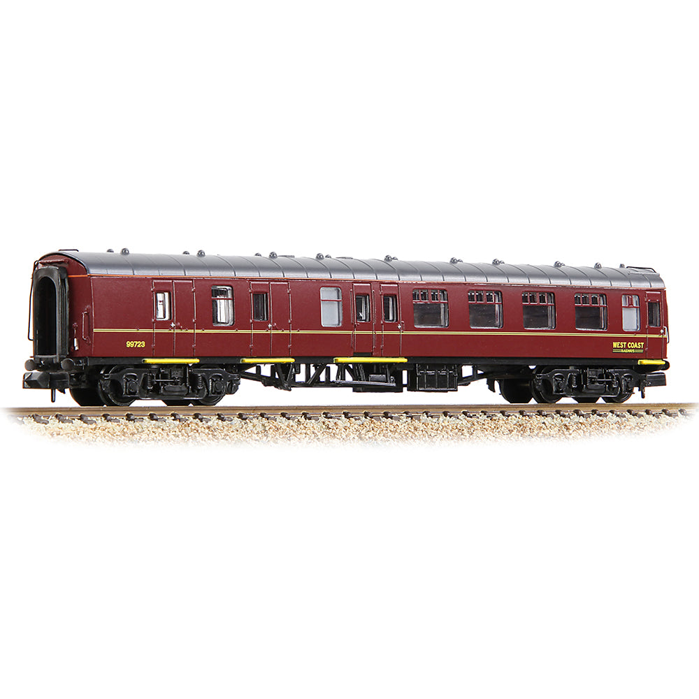 Farish 374-199 BR Mk1 BSK Brake Second Corridor WCRC Maroon - N Gauge