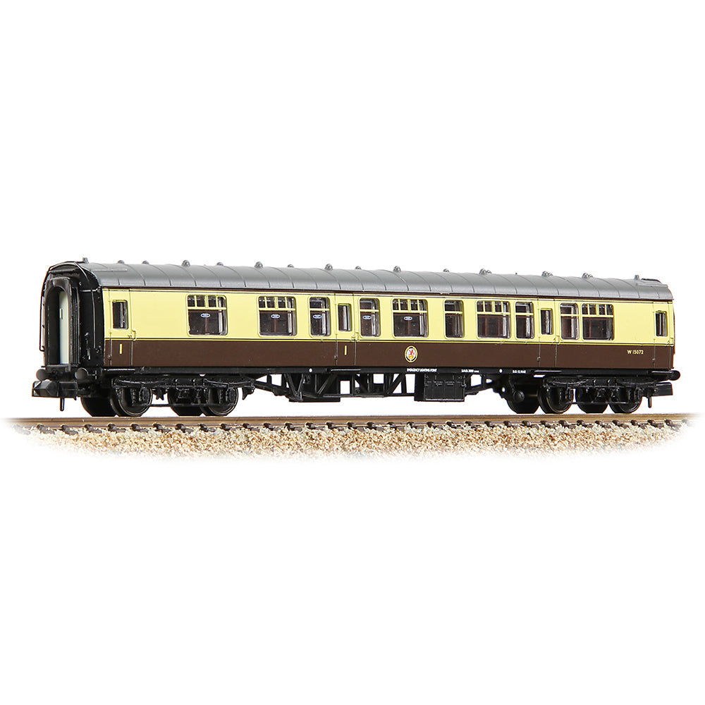 Farish 374-256C BR Mk1 CK Composite Corridor BR (WR) Chocolate & Cream - N Gauge