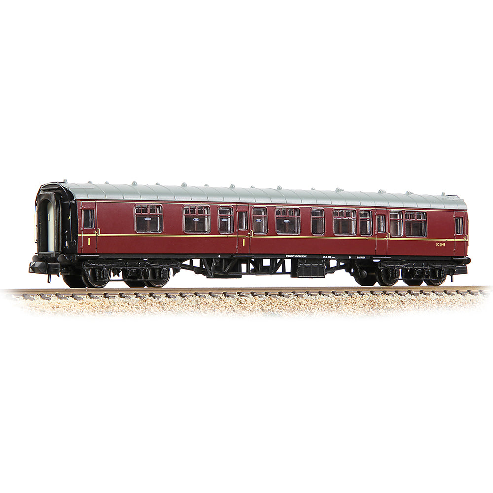 Farish 374-257E BR Mk1 CK Composite Corridor BR Maroon - N Gauge *LAST FEW*