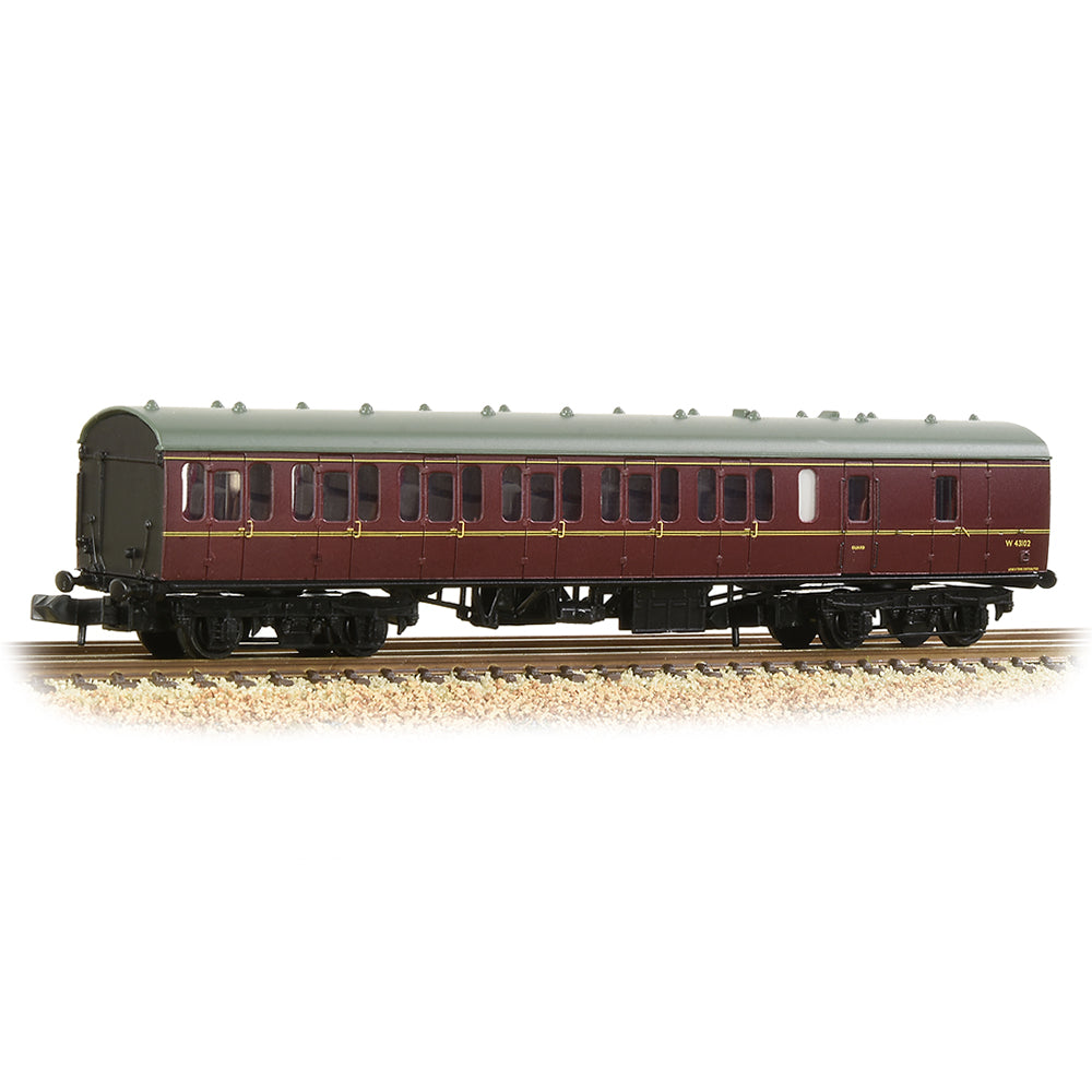 Farish 374-281C BR Mk1 57ft 'Suburban' C Composite BR Maroon, N Gauge *LAST FEW*