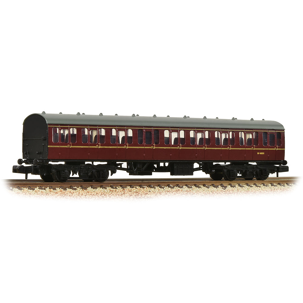 Farish 374-291C BR Mk1 57ft 'Suburban' SO Second Open BR Maroon, N Gauge *LAST FEW*